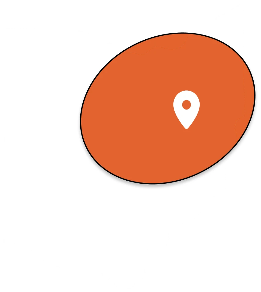 Map of Ohio highlighting the Central Ohio service area