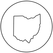 Central Ohio counties icon